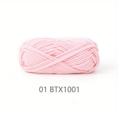 1pc T-shirt Yarn Soft Colored Yarn for DIY Projects 100g
