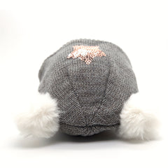 Star Pattern Knitted Baby Hat Warm Beanie