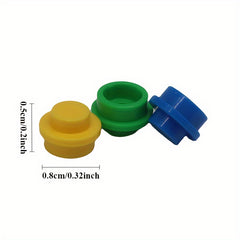 500 Round Plate 1x1 Building Block Accessories for Halloween & Christmas
