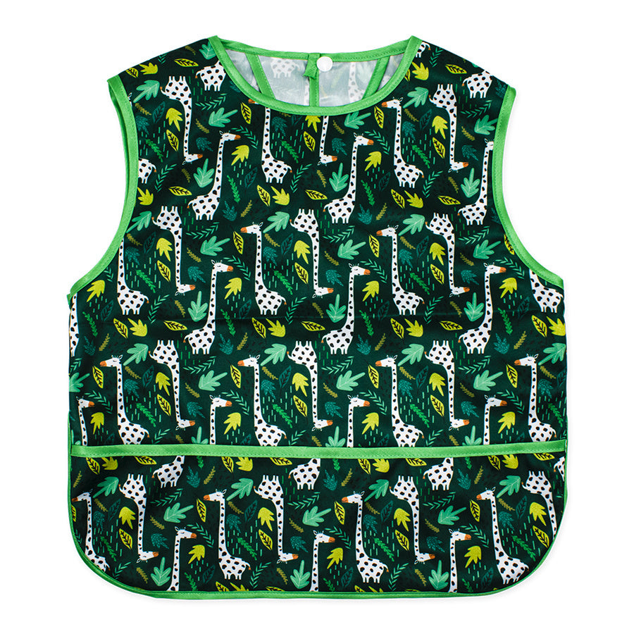 Mumsbest Baby Bib Waterproof Feeding Smock with Food Catcher 6-24 Months