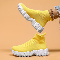 Women's Breathable Sports Sock Shoes Lightweight Non slip Travel Shoes