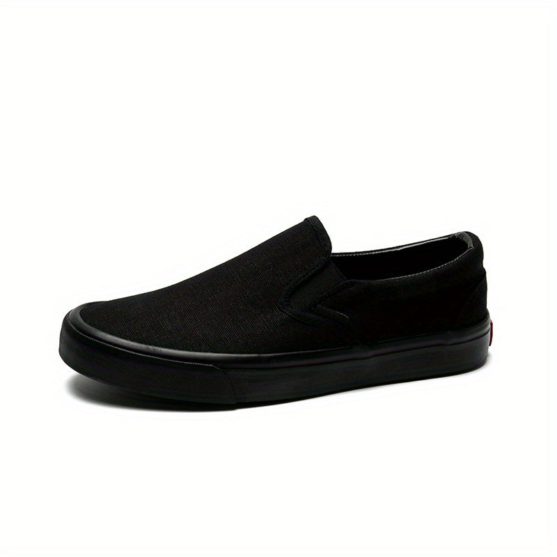 Men's Slip On Canvas Shoes Casual Outdoor Walking Shoes