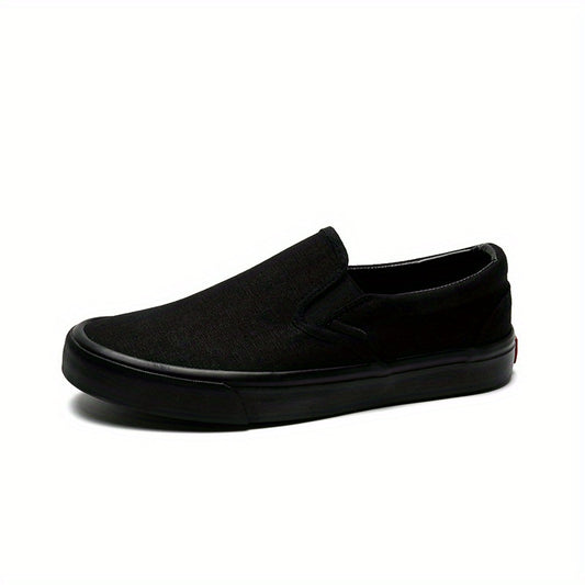 Men's Slip On Canvas Shoes Casual Outdoor Walking Shoes