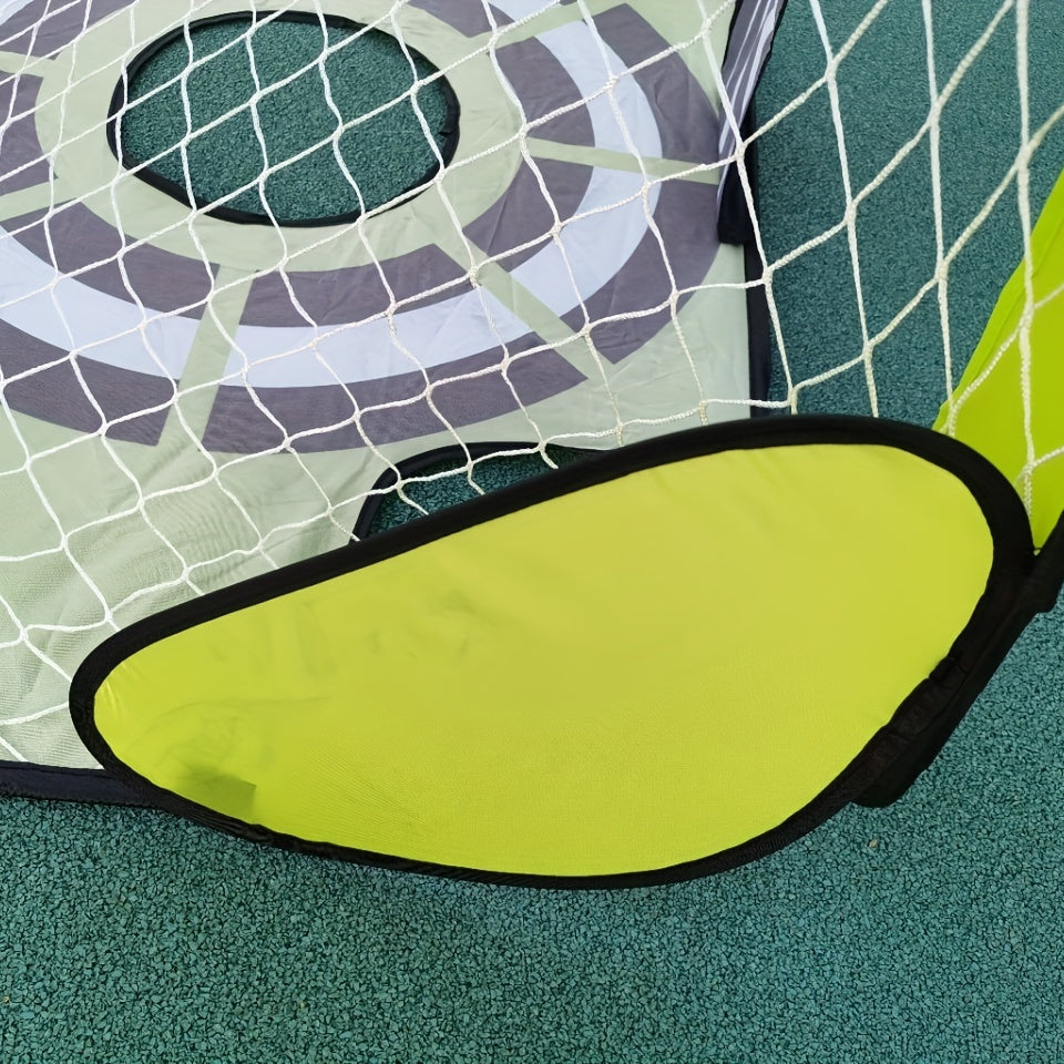 Portable Collapsible Soccer Goals Soccer Net Removable Quick Open Football Goal