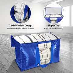 Extra Large Moving Bags HeavyDuty Storage Tote Waterproof Large Capacity Hou