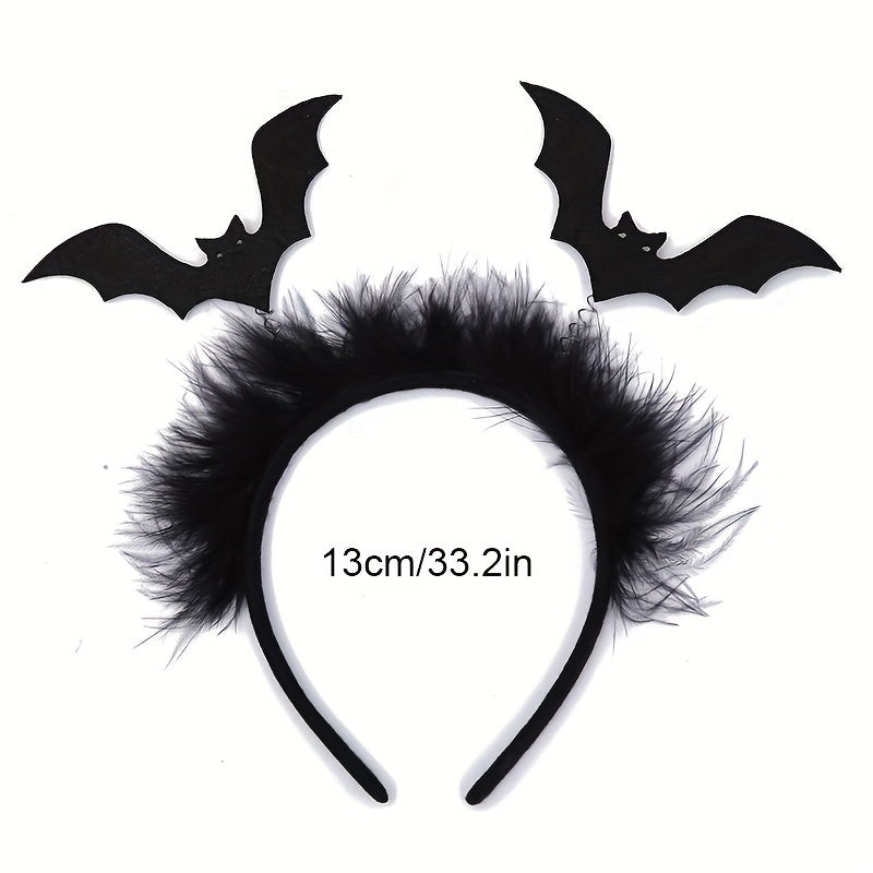 Halloween Bat Hair Hoop Party Decoration Head Hoop