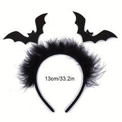 Halloween Bat Hair Hoop Party Decoration Head Hoop