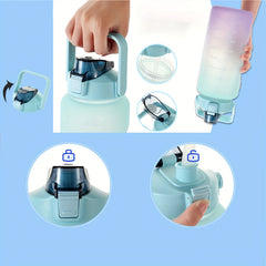 Gradient Sports Water Cup with Straw for Outdoor Running