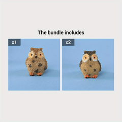 Owl Statue Garden Lawn Patio Outdoor Decor