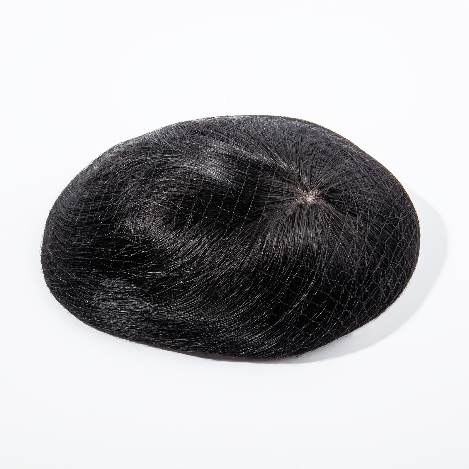 Men's Clip In Hairpiece 14x19 Straight Hair Topper with Bangs