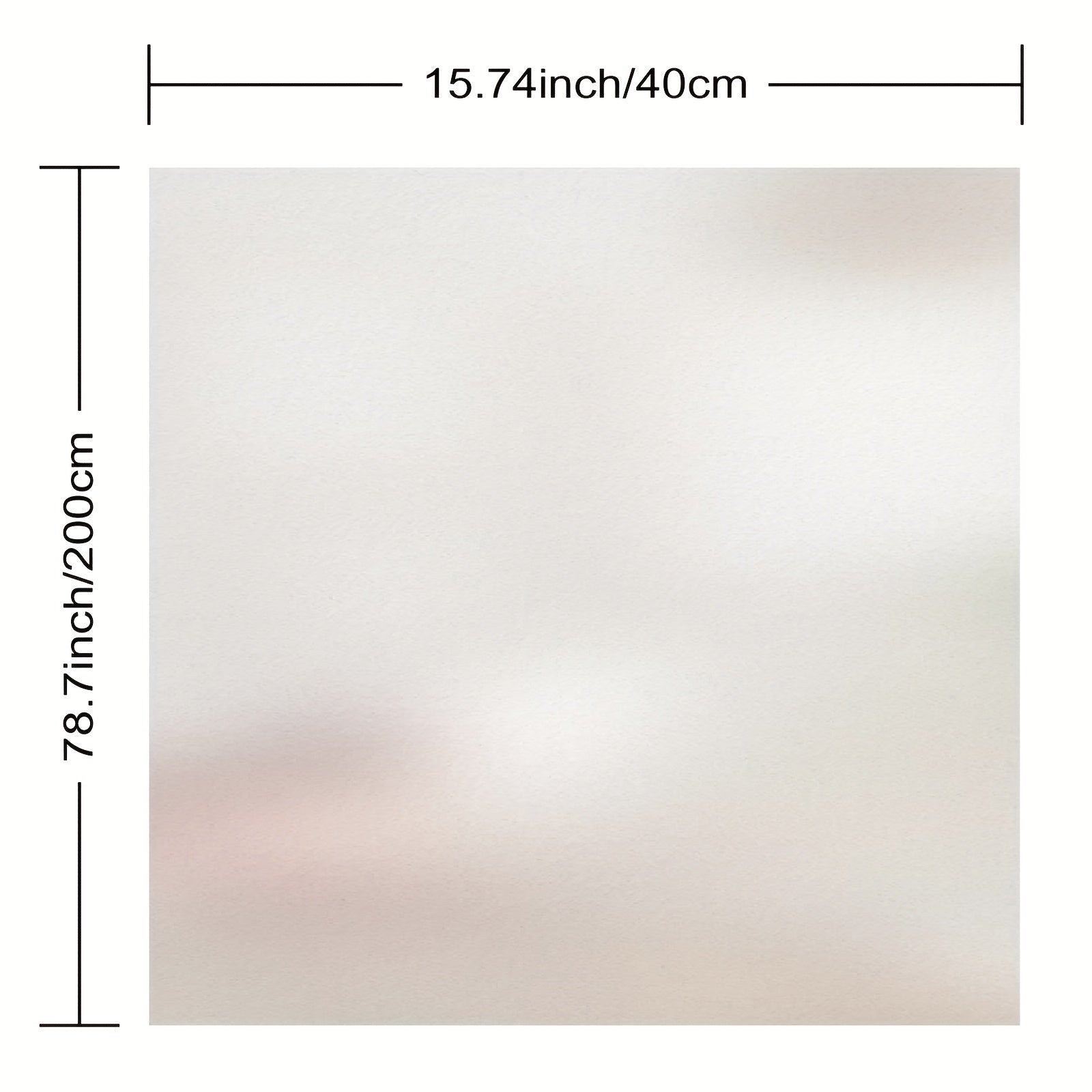 Frosted Glass Sticker for Home Privacy in Kitchen & Bathroom