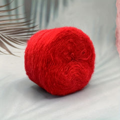 6pcs Silk Mohair Woven Hollow Shirt Soft Delicate Skin Friendly