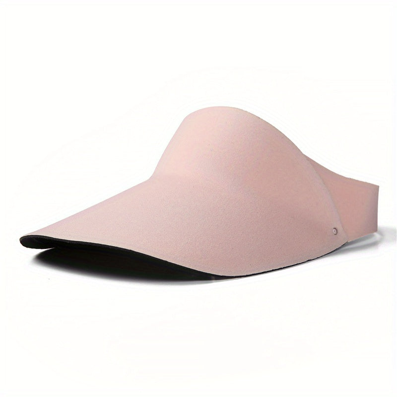 Lightweight Foldable Quick Dry Visor Hat For Outdoor Traveling