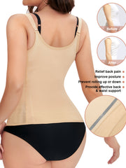 Front Buckle Shaping Waist Trainer Tummy Control Top