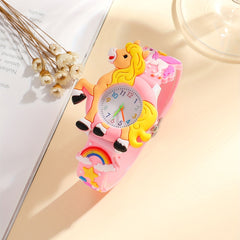 Pink Unicorn Casual Watch for Kids