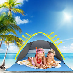 Fully Auto Tent for 2-4 Person, Windproof & Rainproof, Outdoor Camping & Hiking