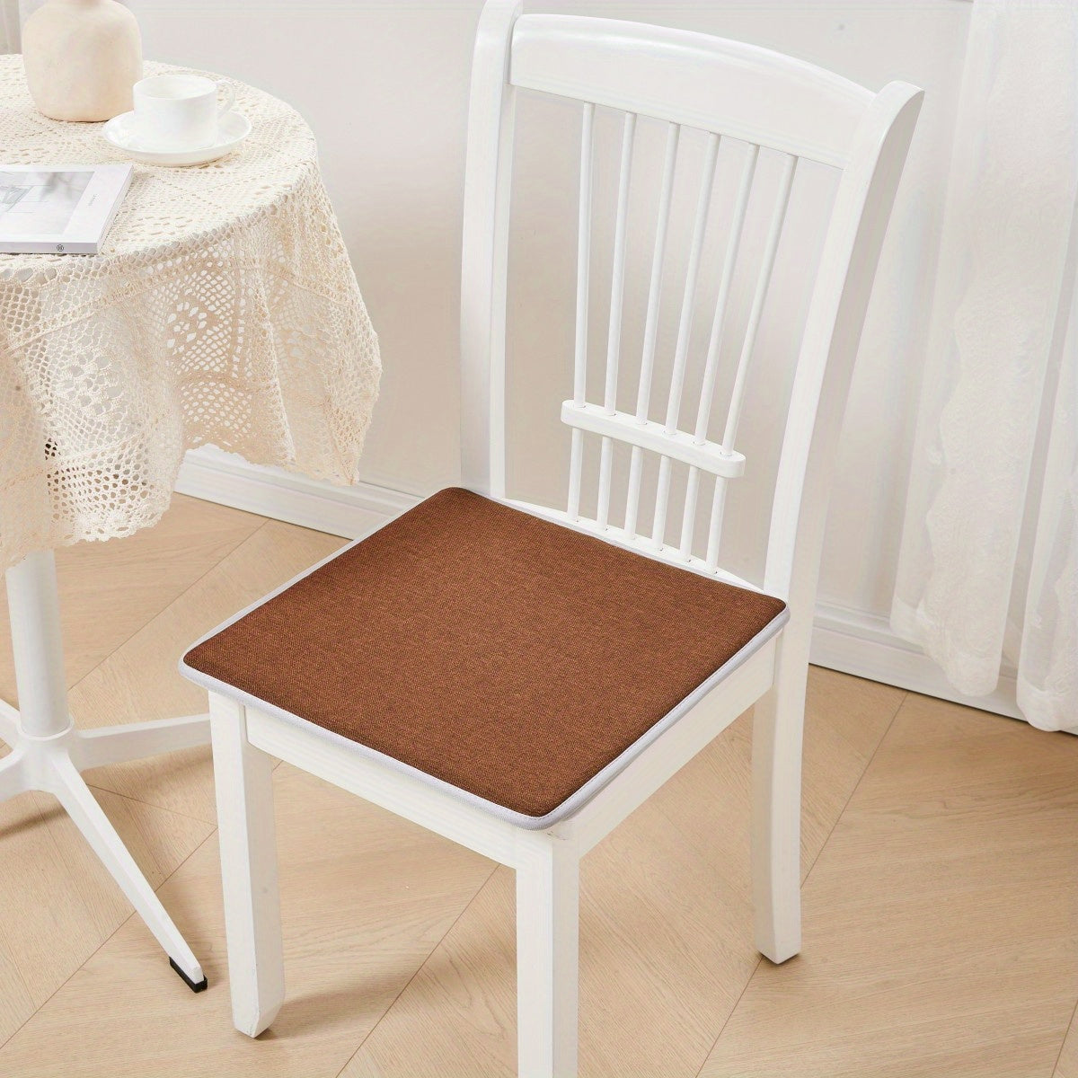 Solid Chair Cushion Memory Foam Anti-slip Stool Pad Four Seasons Universal