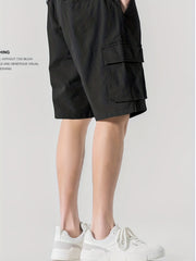 Men's Lightweight Cargo Shorts with Flap Pocket