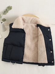Kids Warm Sleeveless Jacket Boys Girls Spring Fall Winter Clothes