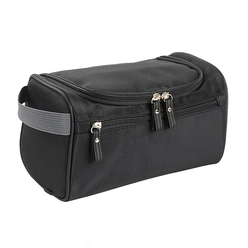 Waterproof Cosmetic Bag Travel Organizer for Toiletries Mill Sand Oxford Case