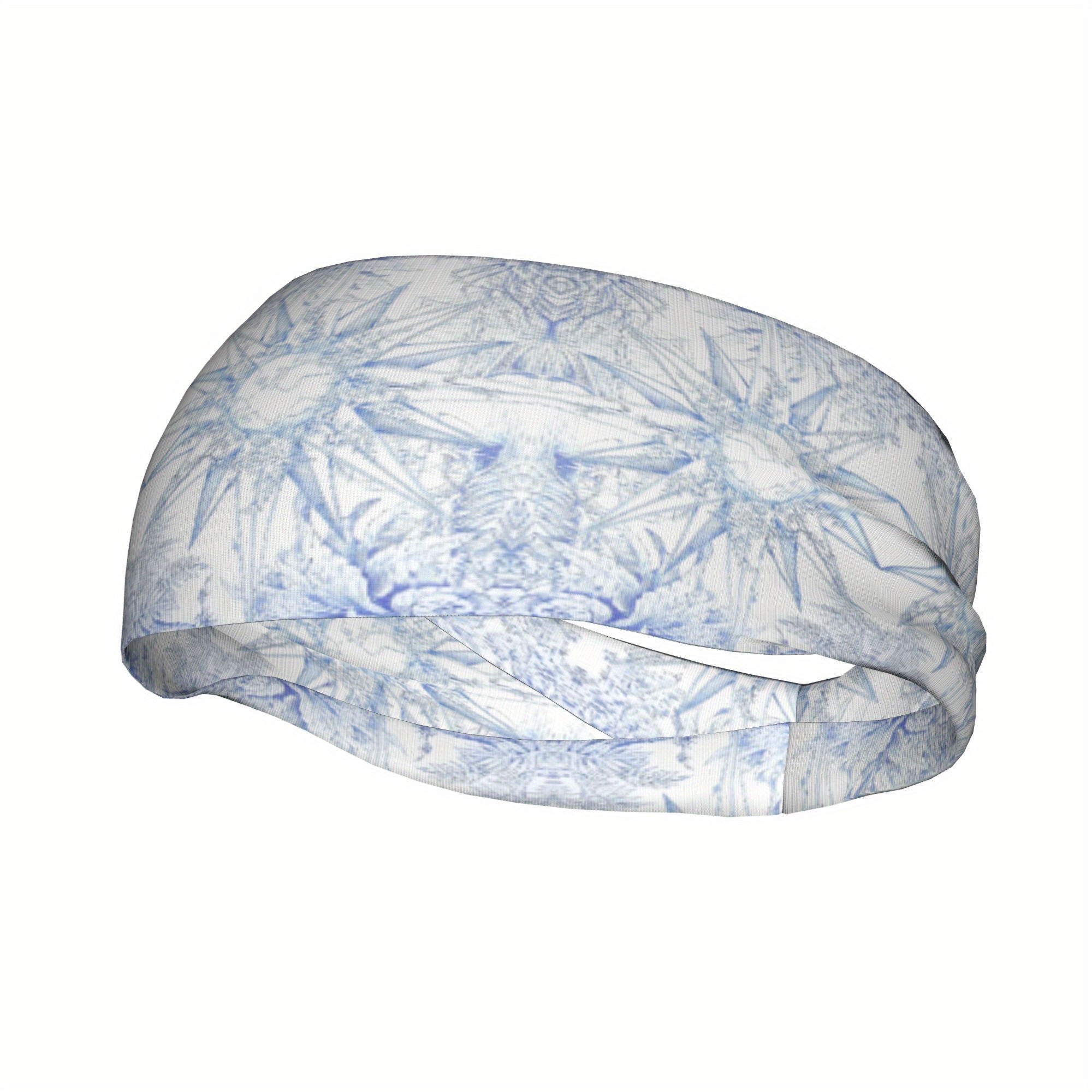 Breathable Floral Headband for Sport & Casual Wear