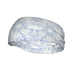 Breathable Floral Headband for Sport & Casual Wear