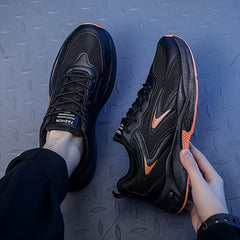 Men's Chunky Lace Up Shoes Soft Sole Sneakers