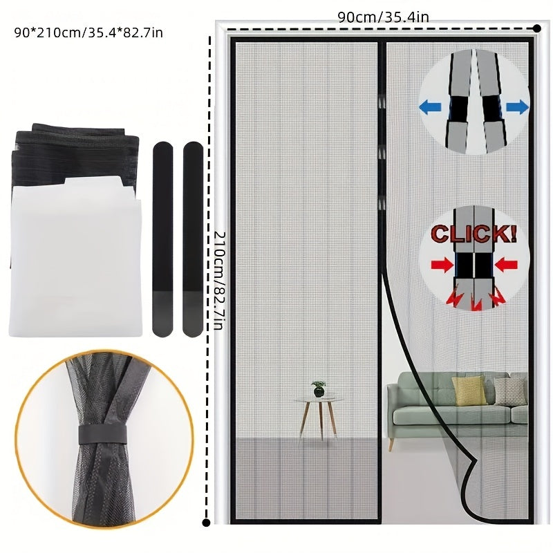 Magnetic Mosquito Net Door Curtain Mesh - 4 Sizes