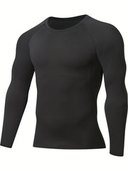 Men's Comfy Sports Compression T-Shirt for Fitness
