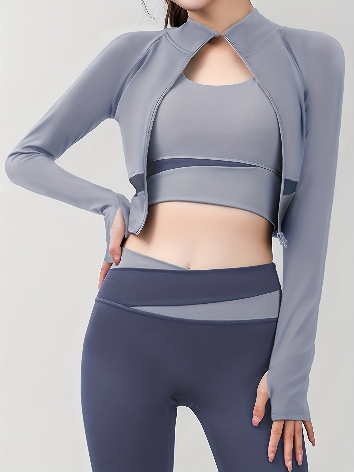 Sports Cropped Jacket for Women