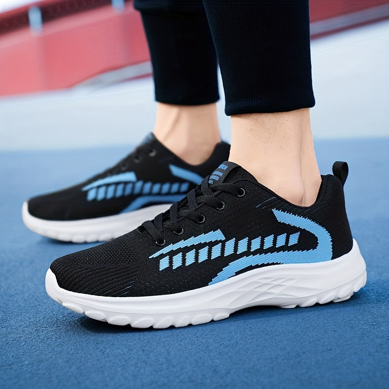 Men's Lace up Sneakers Athletic Shoes Non slip And Wear resistant