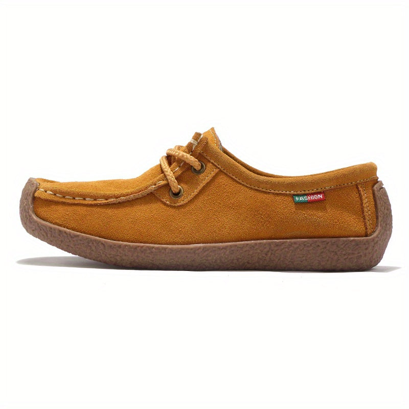 Women's Retro Flat Shoes Casual Slip On Loafers