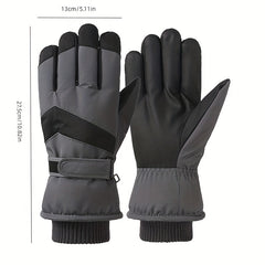 Coldproof Outdoor Warm Keeping Gloves Touch Screen Skiing & Cycling Gloves