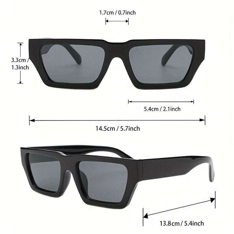 3 Pairs Sunglasses Unisex Anti Glare UV400