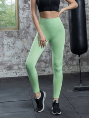 Seamless High Waist Yoga Leggings Hollow Out Slimming Fitness Pants