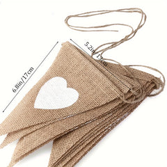 1pc Blank DIY Writable Twist Flag Writable Banner