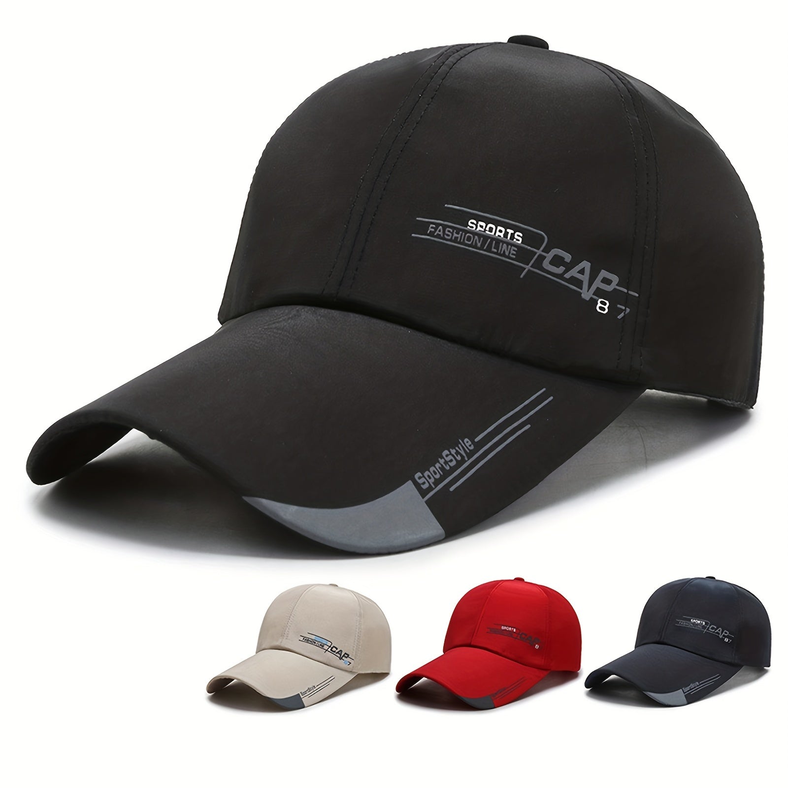Extended Brim Adjustable Baseball Cap