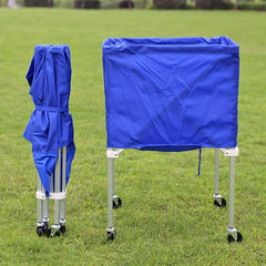 Portable Basketball Volleyball Cart For Ball Storage