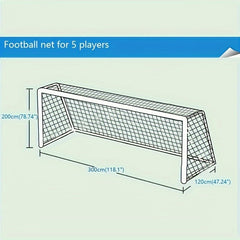 1pc Football Goal Net - Game Training Use
