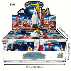 319pcs Building Blocks Toy 8 in 1 Airplane Model Series Set Kids Gift