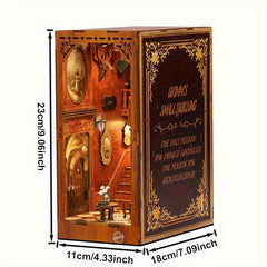 DIY Wooden Puzzle Book Stand - Green's Cabin Home Decoration