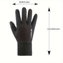 Winter Cycling Gloves Touch Screen Windproof Men's Motorcycle Gloves