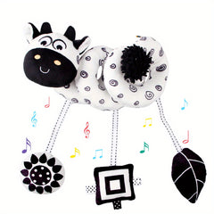 Baby & Animal Visual Stimulation Crib Wrap Toy