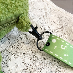 Cute Frog Plush Messenger Bag for Girls