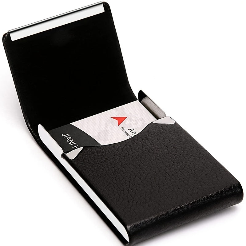 Stainless Steel Card Case Vertical Business Card Cigarette Case