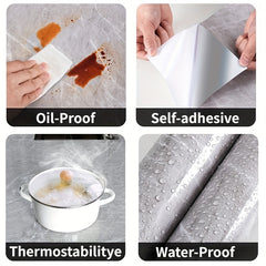 Marble Wallpaper Self-adhesive Waterproof Wall Sticker