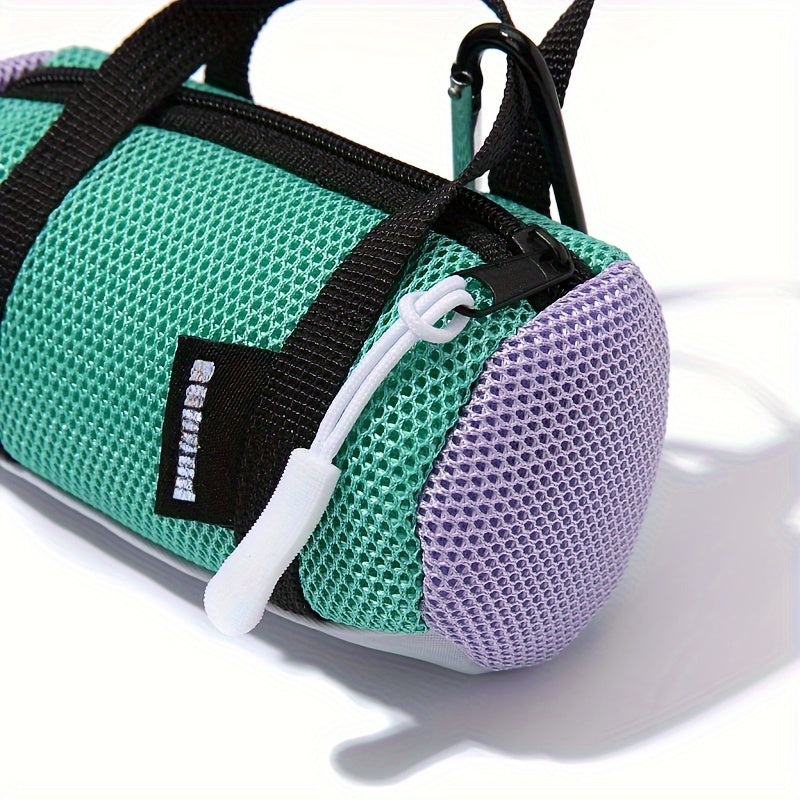 Mini Headphone Storage Bag with Keychains for Hiking Running Gym
