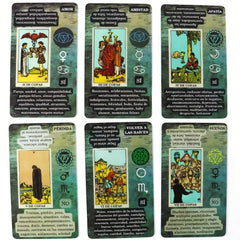 Tarot Cards in Spanish 78pcs Future Fate Indicator Board Game