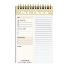 Spiral Daily Planner Notepad 13 X 19 To Do List Notebook Checklist Organizer