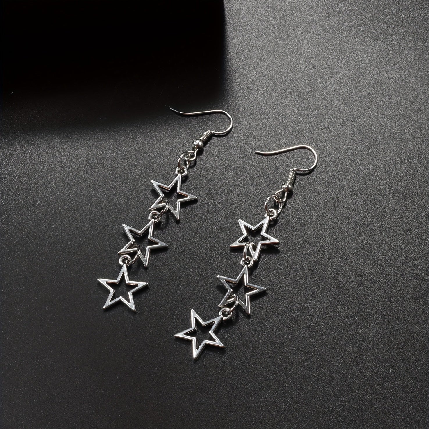 Minimalist Star Tassel Earrings Holiday Birthday Gift For Girls